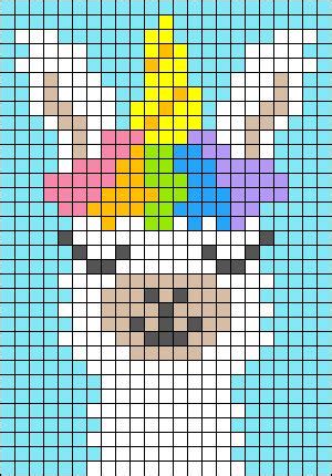 Alpha Pattern 28386 BraceletBook Unicorn Cross Stitch Pattern