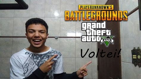 Sumi Mas Voltei PUBG E GTA V Online YouTube