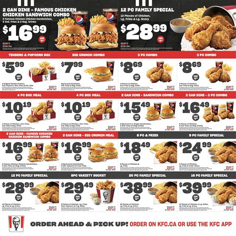 KFC Canada Coupons NF Until May 9 2021