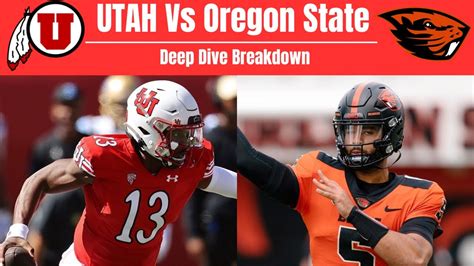 Utah Vs Oregon State Deep Dive Breakdown Youtube