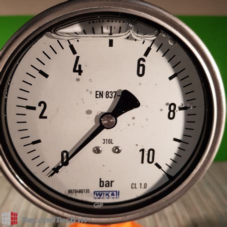 Wika En Stainless Steel Pressure Gauges Bar Pn