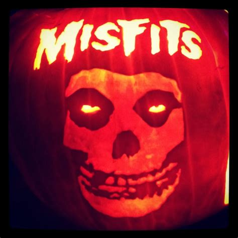 Printable Misfits Pumpkin Stencil - Free Printable Templates