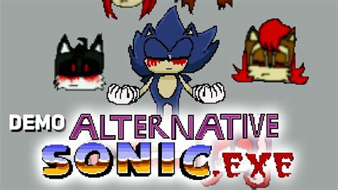 Alternative Sonic Exe Demo Sonic Fan Games Walkthrough Youtube