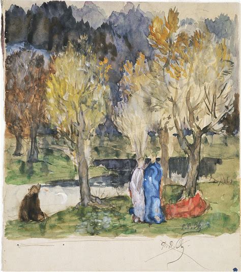 Sacred Grove Painting By Pierre Puvis De Chavannes Fine Art America