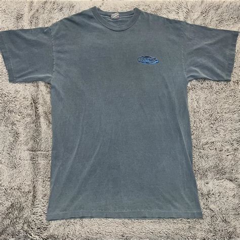 Mens Blue T Shirt Depop