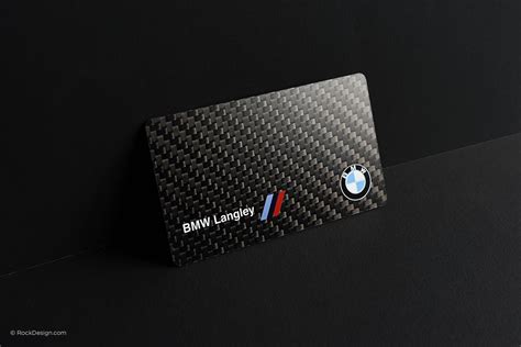 BMW Langley Carbon Fiber Business Card