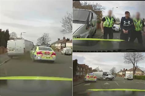 Watch Dramatic Footage Of Of Police Chase In Doncaster And Moment Driver Is Arrested