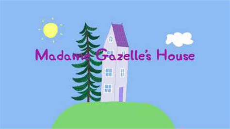 Madame Gazelle's House | Peppa Pig Wiki | Fandom