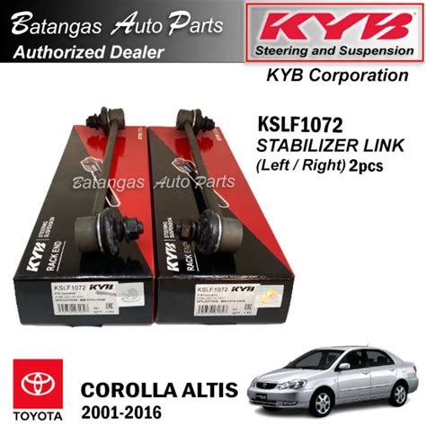 Kyb Stabilizer Link Toyota Corolla Altis Pcs Lazada Ph