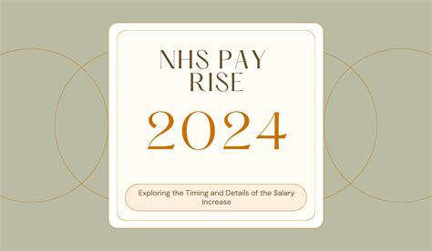 Nhs Pay Rise 2024 Exploring The Timing And Details Of The Salary Increase