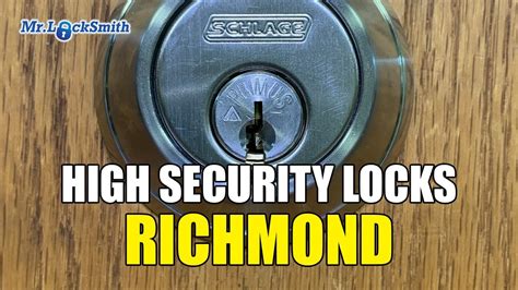 High Security Locks Richmond Mr Locksmith Richmond