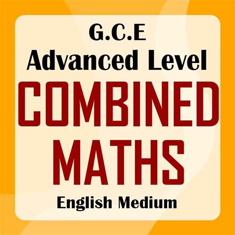 Gce A L Past Papers With Answers Mathematics Lk