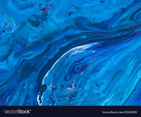 Blue marble abstract background texture indigo Vector Image