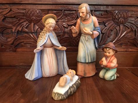 Goebel Hummel Nativity Set 1951 West Germany 214 Series 12 Etsy