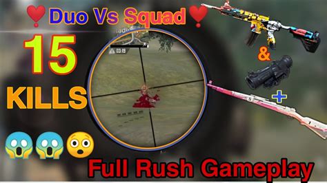 Pubg Mobile Lite Full Rush Gameplay 💞💞 15 Kills 😲 Duo Vs Squad