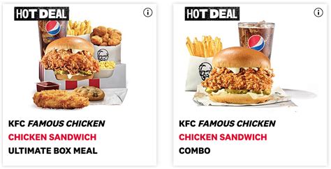 KFC Canada Cyber Monday Promo: 25% Off Famous Chicken Sandwich Meals ...