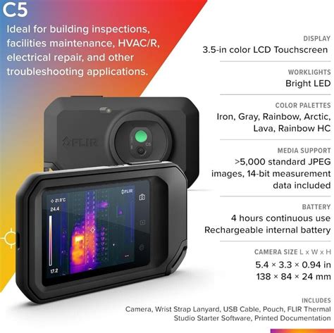 Flir C Mini Thermal Camera With Wi Fi Cloud Brand New Bulk