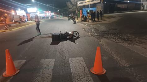 Un Motociclista Herido En Un Fuerte Choque En El Norte De Punilla El