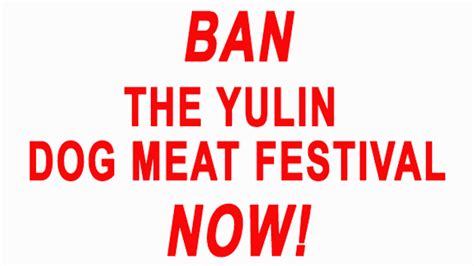 Petition · Stop China's Yulin Dog Meat Festival! - Yulin, China ...