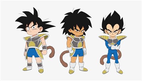 El Diseño De Los Tres Niños Saiyan Dragon Ball Super Broly Movie