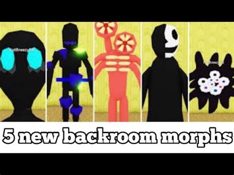 How To Get All New Doors Morphs In Backroom Morphs Youtube