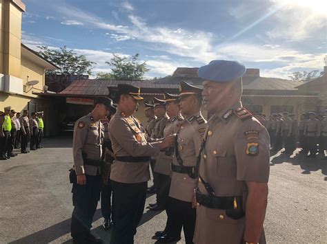 Sertijab Kabagren Kasat Narkoba Dan Kasi Propam Polres Sibolga Waspada