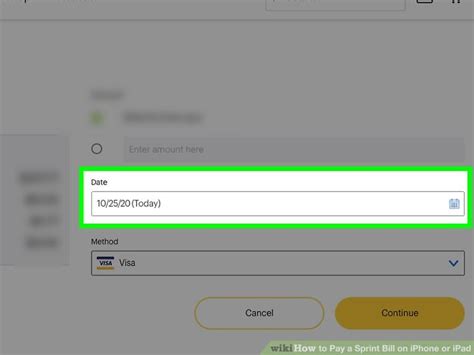 How To Pay A Sprint Bill On Iphone Or Ipad 10 Steps