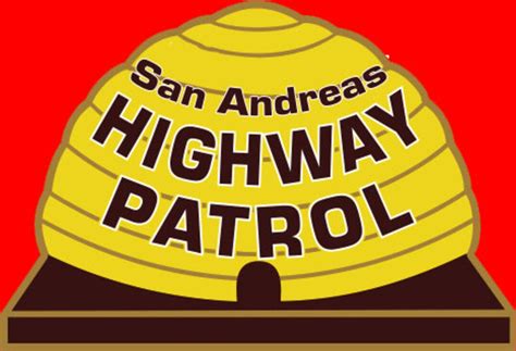 San Andreas Highway Patrol Self-adhesive Decal contour Cut - Etsy