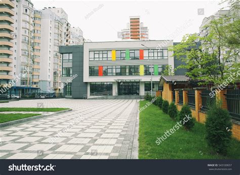 Exterior Modern School Building Stock Photo 543100657 | Shutterstock