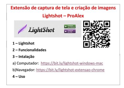 Extens O De Captura De Tela E Cria O De Imagens Lightshot Proalex