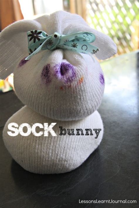 Craft: Sock Bunny