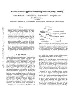 A Neural Symbolic Approach For Ontology Mediated Query Answering Deepai