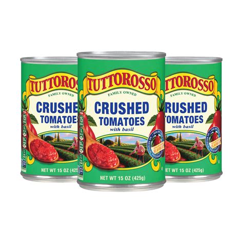 Tuttorosso Crushed Tomatoes With Basil Gluten Free And Vegetarian