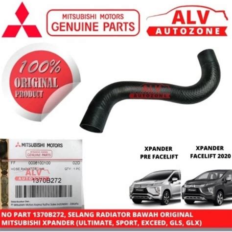 Jual SELANG RADIATOR BAWAH ORIGINAL MITSUBISHI XPANDER ULTIMATE SPORT