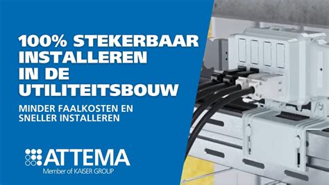 Sneller En Goedkoper Installeren In De Utiliteitsbouw 100 Stekerbaar