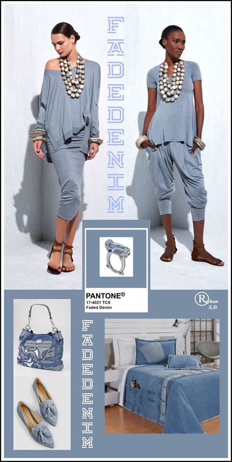 Faded Denim Pantone Spring Summer 2020 Color By Reyhan S D