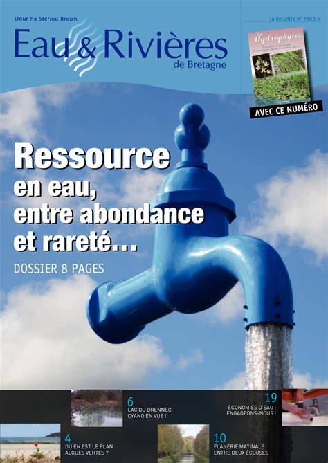 Calam O Eau Rivi Res Juillet Dossier Ressource En Eau