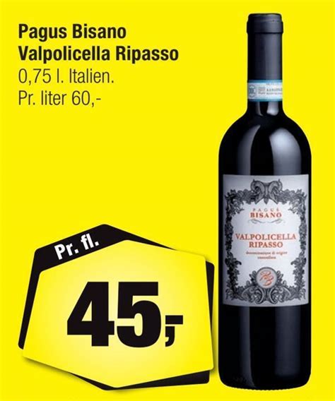 Pagus Bisano Valpolicella Ripasso Tilbud Hos Calle