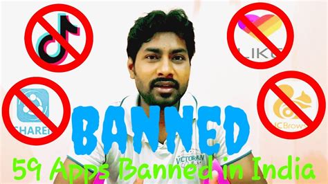 Tiktok Ban In India Government Banned 59 Chinese Apps In India My