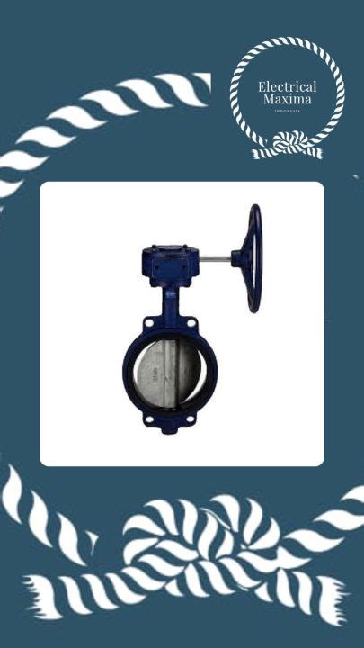 Butterfly Valve Inci Dn Besi Epdm D X Katup Kupu Kupu Lazada