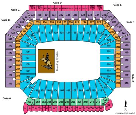 Ford Field Stadium Layout