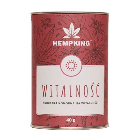 Hempking Herbatka Konopna Na Witalno I Energi G Ywno