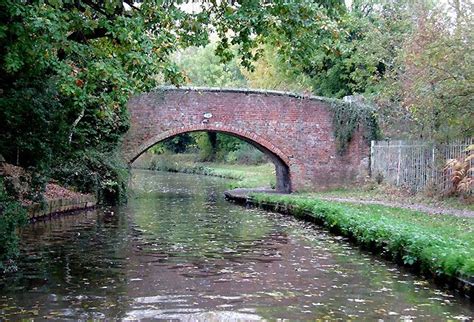 The Trent and Mersey canal near Rugeley Staffordshire Engand | Canal ...