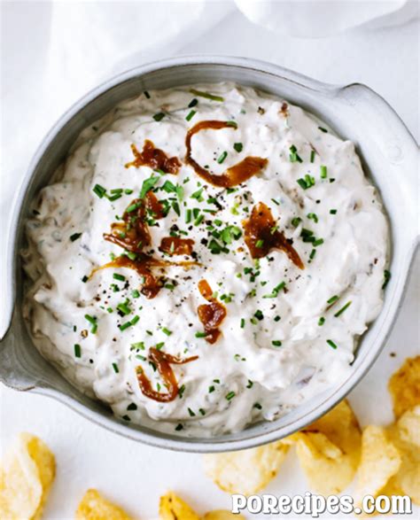 FRENCH ONION DIP - PoRecipes