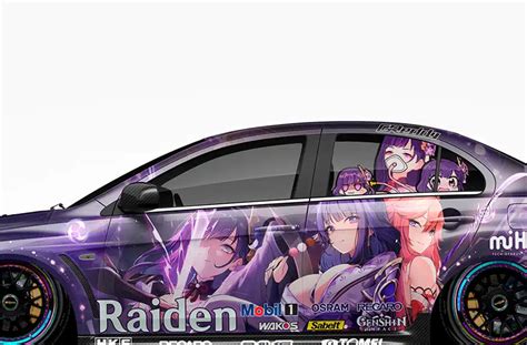 Custom Anime Car Wraps - Design Your Itasha Today!