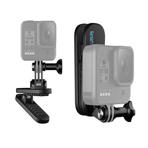 Gopro Travel Kit Shorty Swivel Clip Compact Case Black