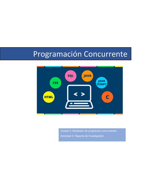 Ejercicios De Actividad Programaci N Concurrente Unidad Modelado