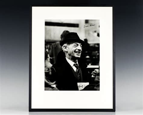 Saul Bellow Art Shay Signed Photograph Chicago Nobel Prize