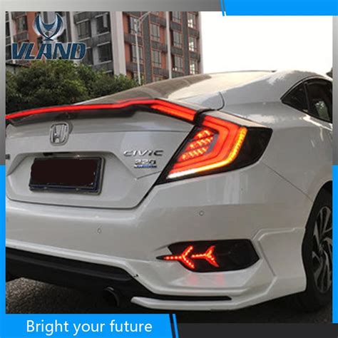 HONDA CIVIC SEDAN 2016 2017 RIGHT PASSENGER TAILLIGHT TAIL LIGHT REAR