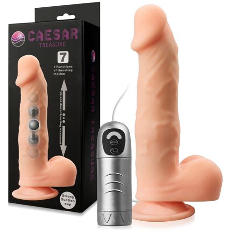 WIBRATOR MŁOT SEX DILDO PENIS Z RUCHEM POSUWISTYM 13561121986 Allegro pl